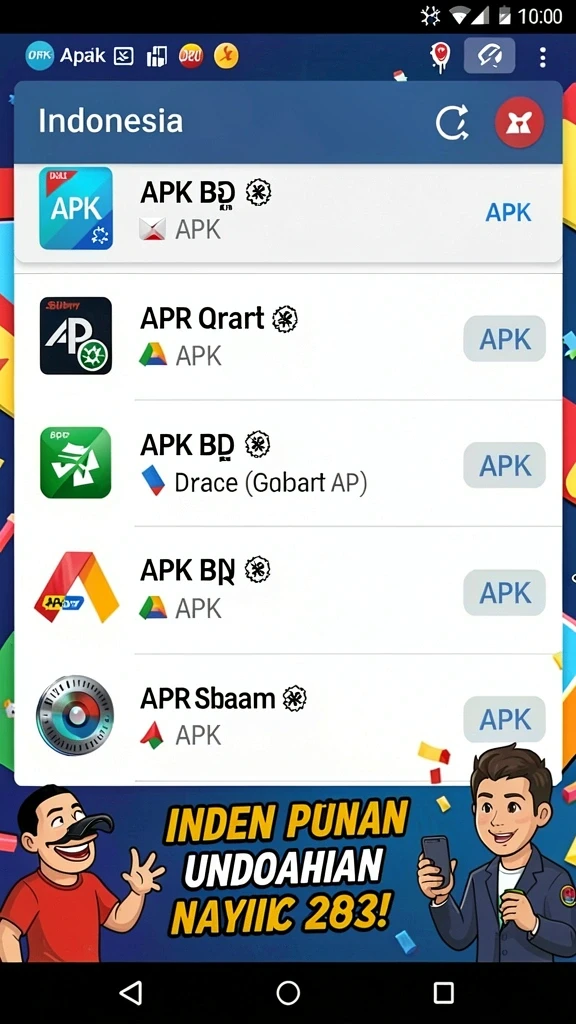 4p4p - Tangkapan layar menunjukkan momen seru dalam permainan multiplayer.