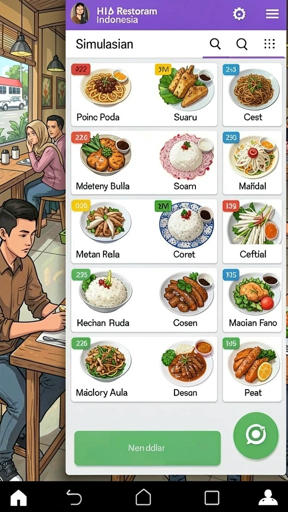 diana4d - Tampilan antarmuka yang menarik dan intuitif.