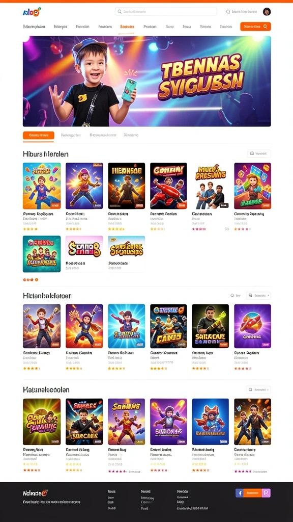 hokihebat - Screenshot menunjukkan berbagai pilihan permainan yang ditawarkan di HOKIHEBAT.