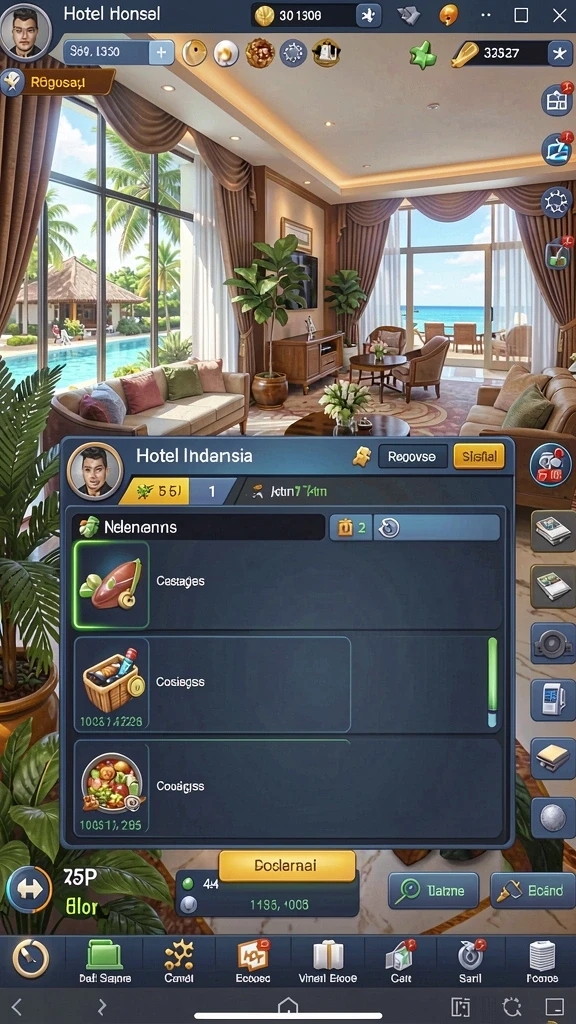 menangbet - Screenshot MENANGBET - Menu pengaturan yang mudah diakses.