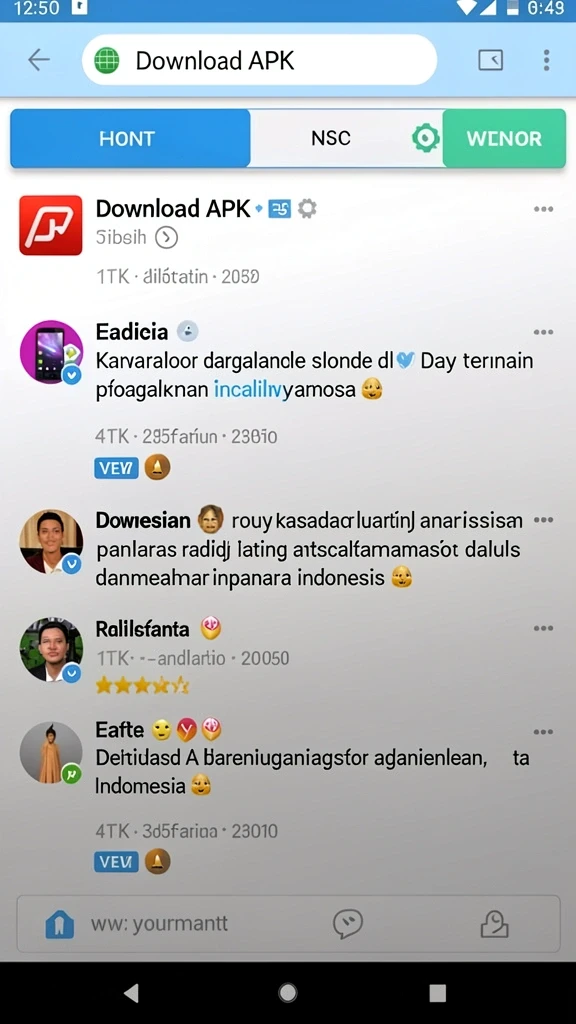 migaspin - Tampilan antarmuka yang menarik dan intuitif.
