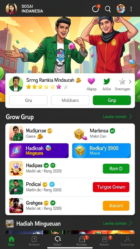 zk6 - Tampilan grafis menakjubkan dari karakter utama.